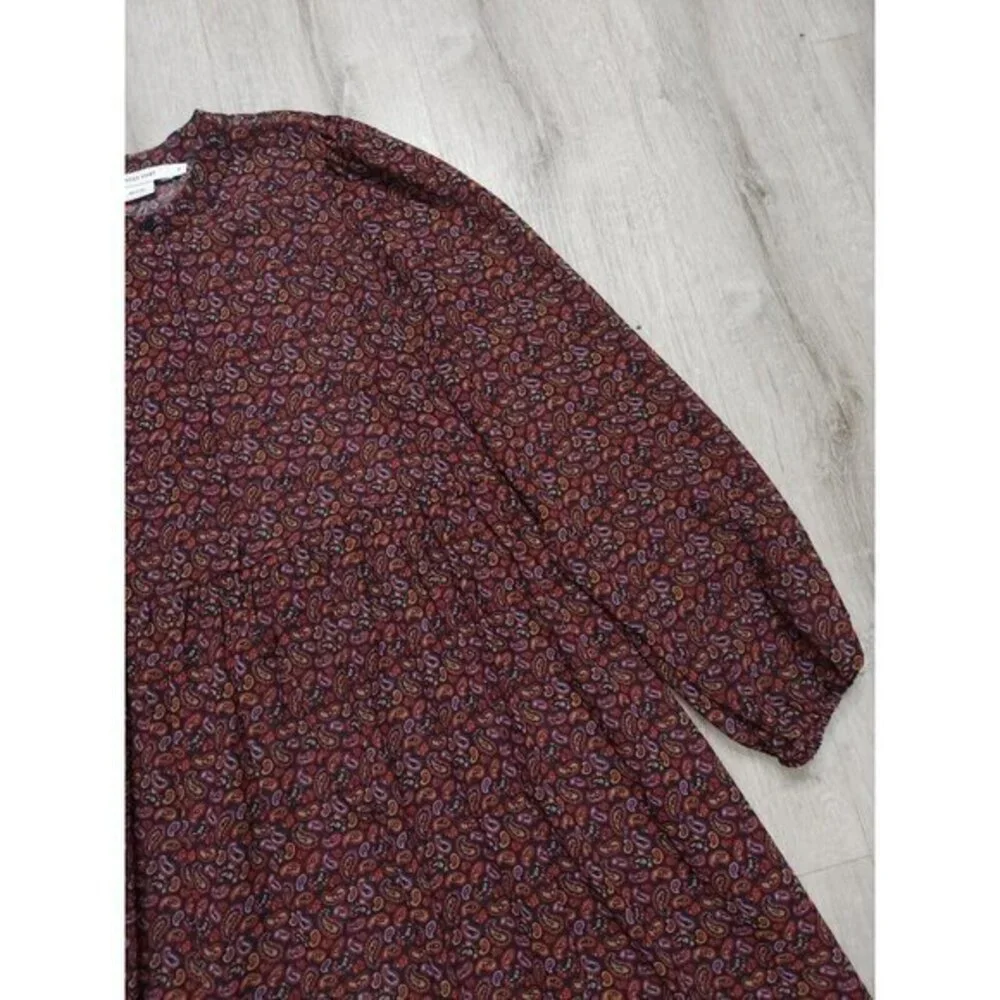 Frances Hart Maternity Dress‎ Paisley Womens Small